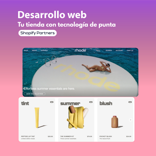 CREACIÓN SITIO WEB SHOPIFY
